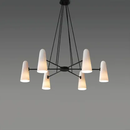 Alessio Minimalism Metal Glass Pendant Light Dining Room Bedroom