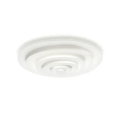 Quinn Modern Ripple Metal Ceiling Light Fixture Bedroom Living Room