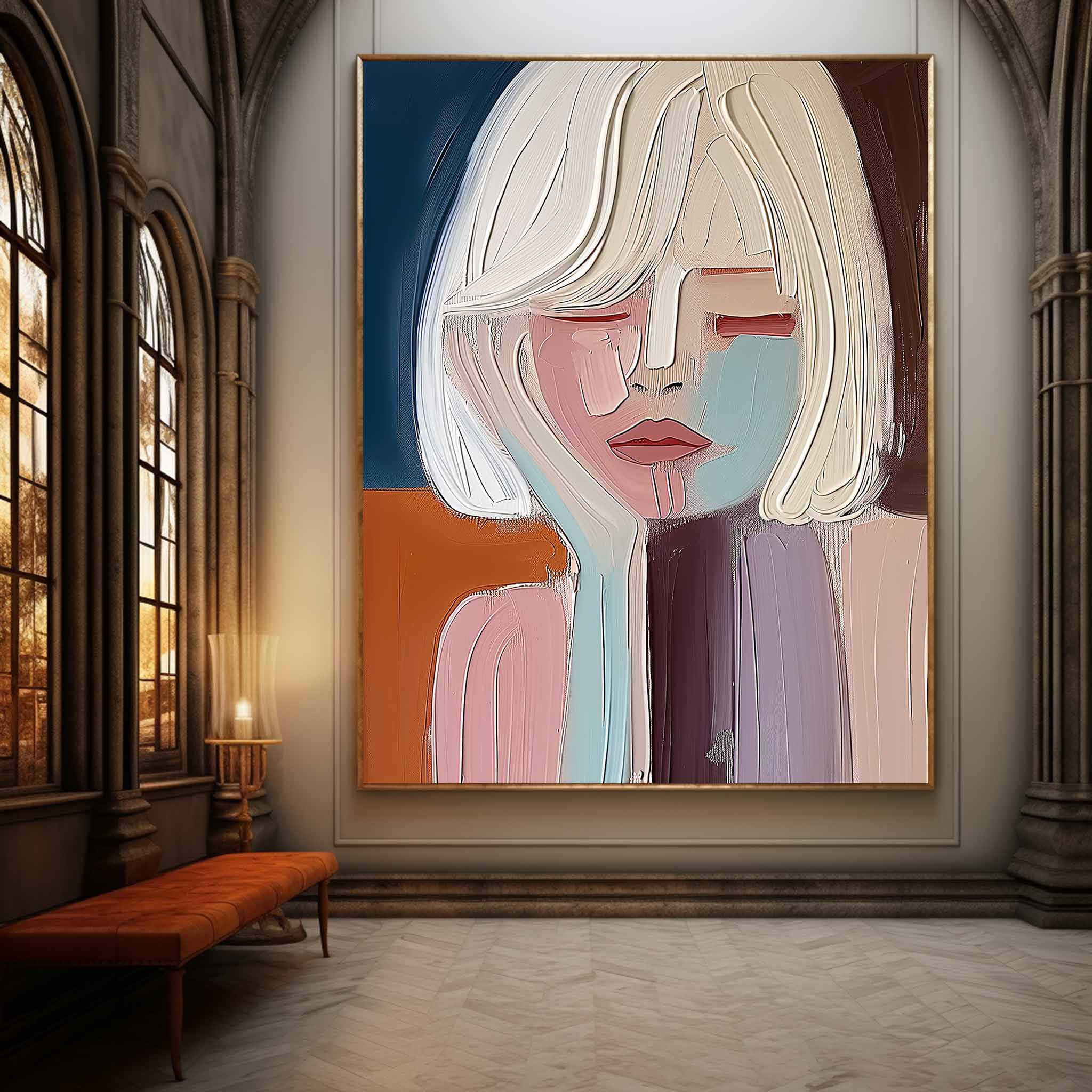 Plâtre Portrait Art #MS003