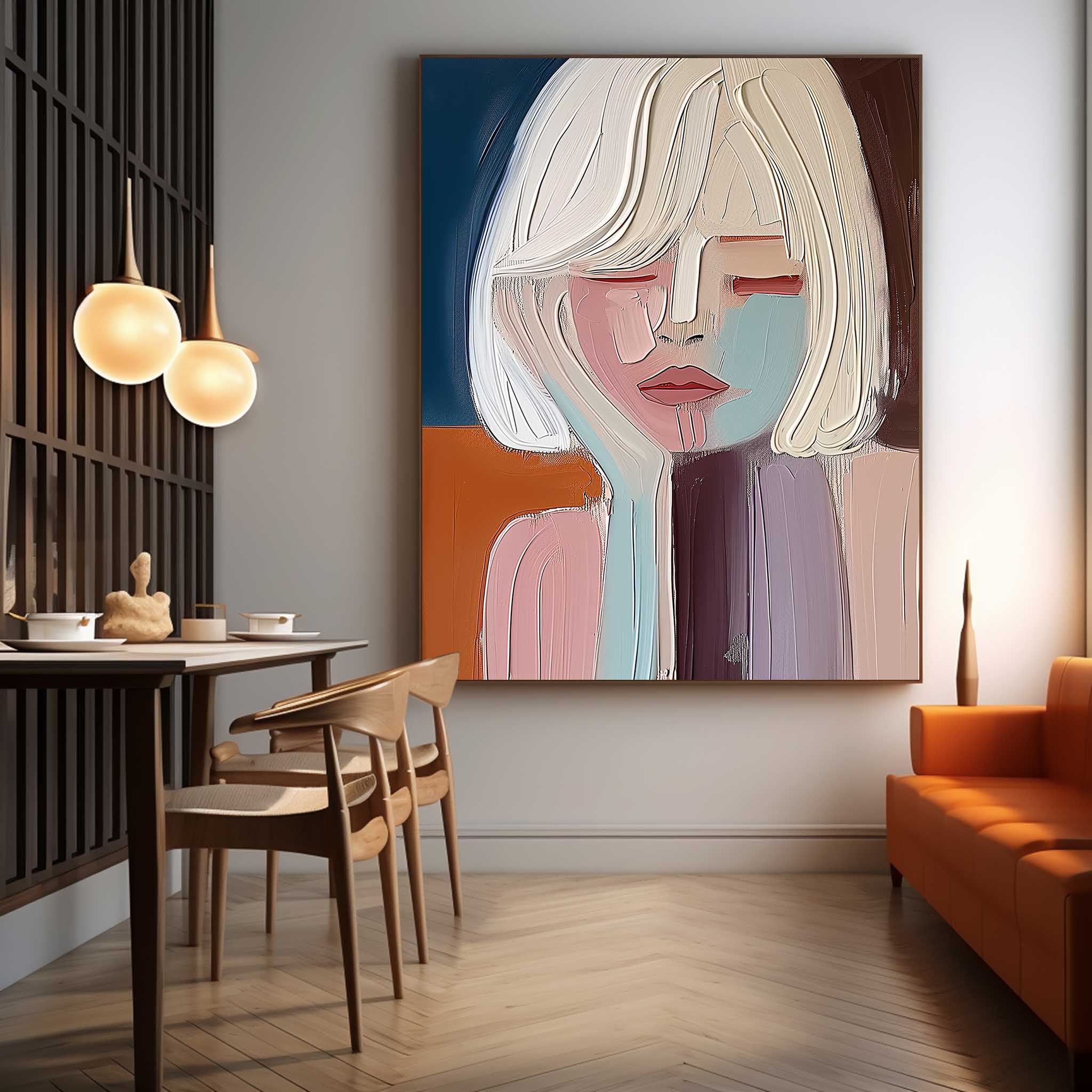 Plâtre Portrait Art #MS003