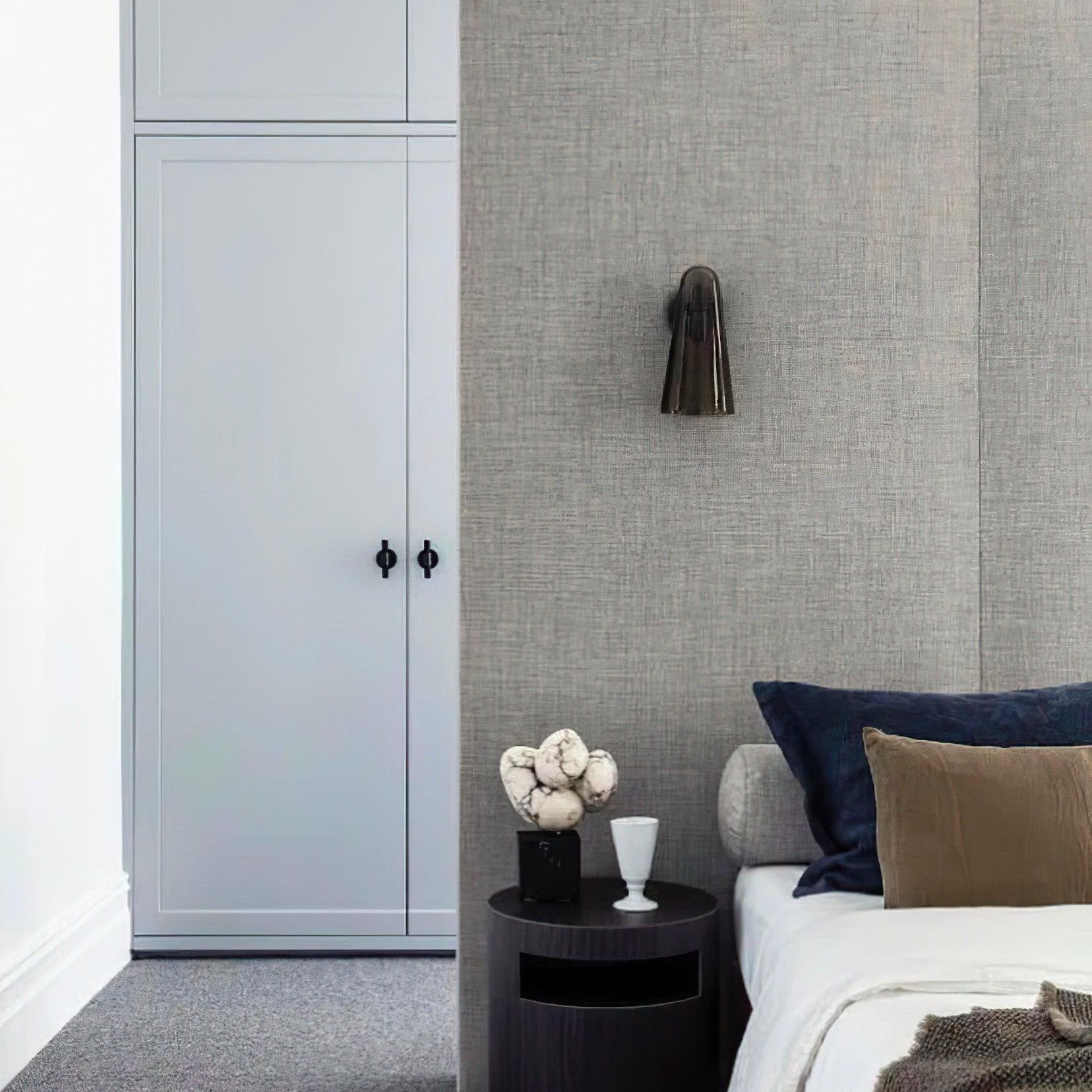 Edge Moderne Inhabituel Verre Applique Murale Nuances Chambre à Coucher Couloir