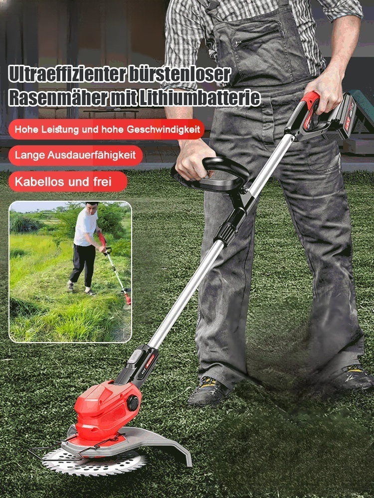 🌟Kabelloser Rasenmäher mit Lithium-Ionen-Akku! Schneidet Baumstämme in 0,1 Sekunden, täglich versandkostenfrei direkt vom Hersteller