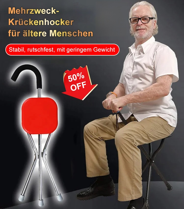 Krücken für ältere Menschen