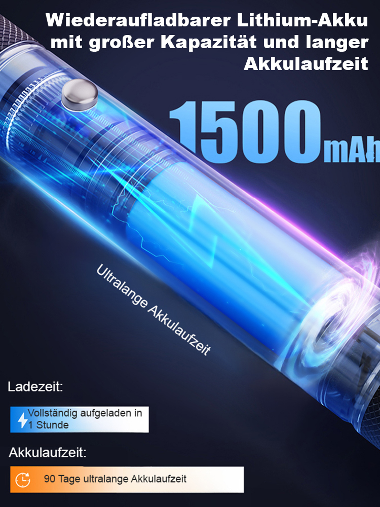 ⚡️Rot-Grün-Doppelstrahl-Laser-Taschenlampe🤩, Zündung + Selbstverteidigung + Schneiden in einem💫