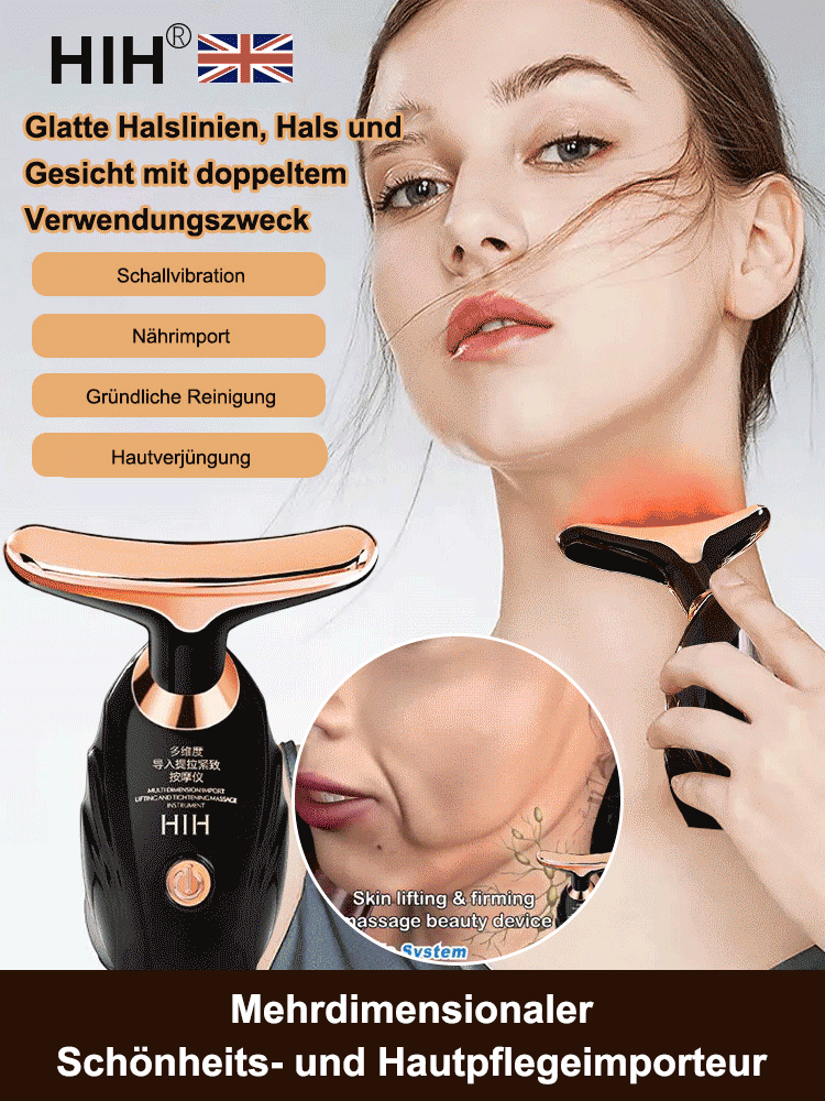 💎Reduziert Nasolabialfalten in nur 14 Tagen! Lifting-Gerät für Gesicht und Hals – doppelter Effekt in einem!