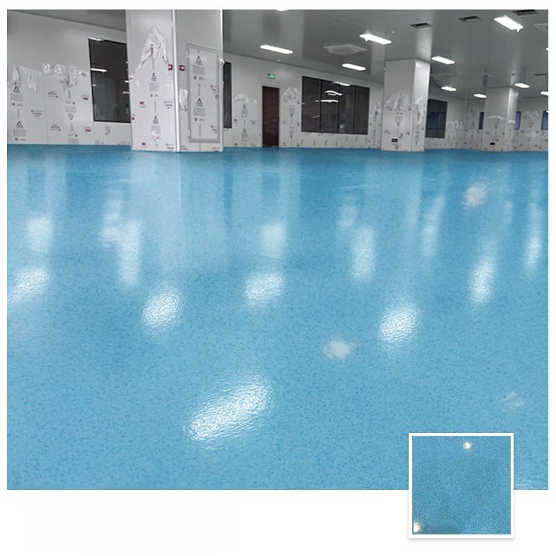 👷‍♂️Epoxid-Bodenfarbe in Sand-Marmor-Imitation, ein magisches Werkzeug zur Renovierung alter Böden