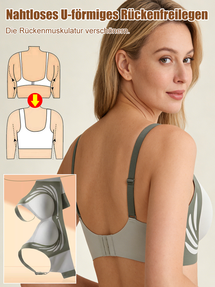 ✨Nahtloser 3D-Lifting-BH – 8 Stunden druckfrei, strafft die Achseln und lässt die Brust um 5 kg kleiner wirken