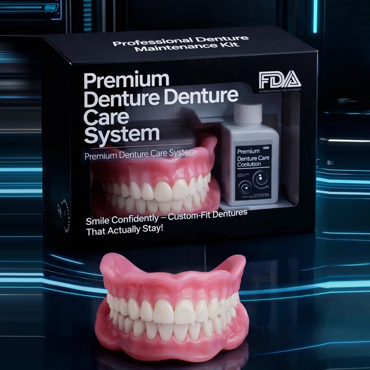 【🦷2 für 1】😃 Schluss mit hohen Zahnarztrechnungen! Komplette Zahnersatz- und Zahnaufhellungsprothesen – supergünstig und in nur 3 Minuten eingesetzt.