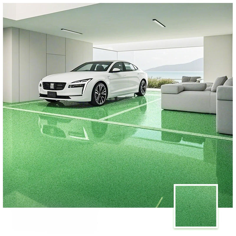 👷‍♂️Epoxid-Bodenfarbe in Sand-Marmor-Imitation, ein magisches Werkzeug zur Renovierung alter Böden