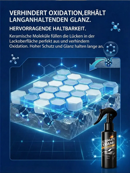 【🚗1+1 gratis】Deutsches Premium-Keramikversiegelungsspray🛡️ In nur 3 Minuten erstrahlt Ihr Auto in neuem Glanz!