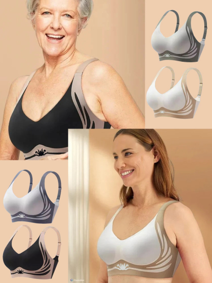 ✨Nahtloser 3D-Lifting-BH – 8 Stunden druckfrei, strafft die Achseln und lässt die Brust um 5 kg kleiner wirken