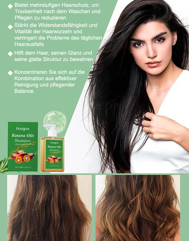 【✨50% Rabatt – Wahnsinnsangebot】🧴7-Tage-Haarwuchs-Shampoo, 3-in-1💫: Stoppt Haarausfall + Fördert Haarwachstum + Reguliert die Talgproduktion