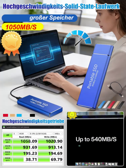 【⚡️Flash-Sale】50 % RABATT: 2026 Professionelle Ultra-Slim SSD 💡 16 TB High-Speed-Speicher – direkt in Ihrer Handfläche