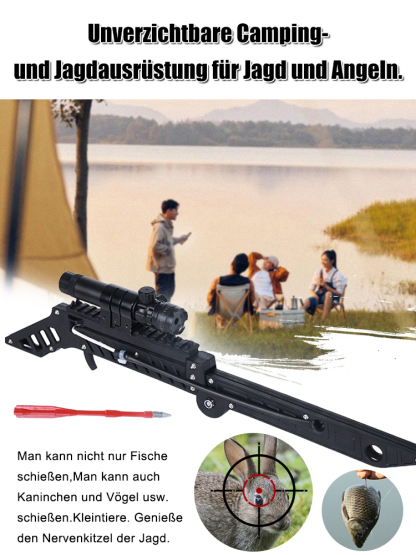 【🌟Legal erworben】🔥Verbesserte mechanische Faltschleuder! Treffsicher bis 100 Meter