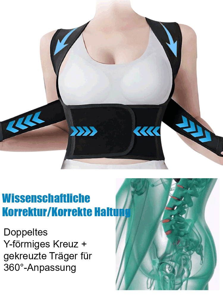 Humpback correction belt, improve hunchback in 14 days, correct standing posture