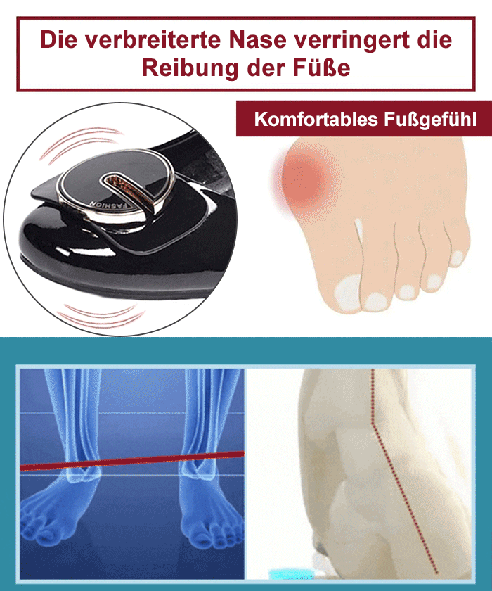 Patentleder leichter Mund Frauenschuhe