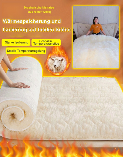 Matratze aus australischer Wolle