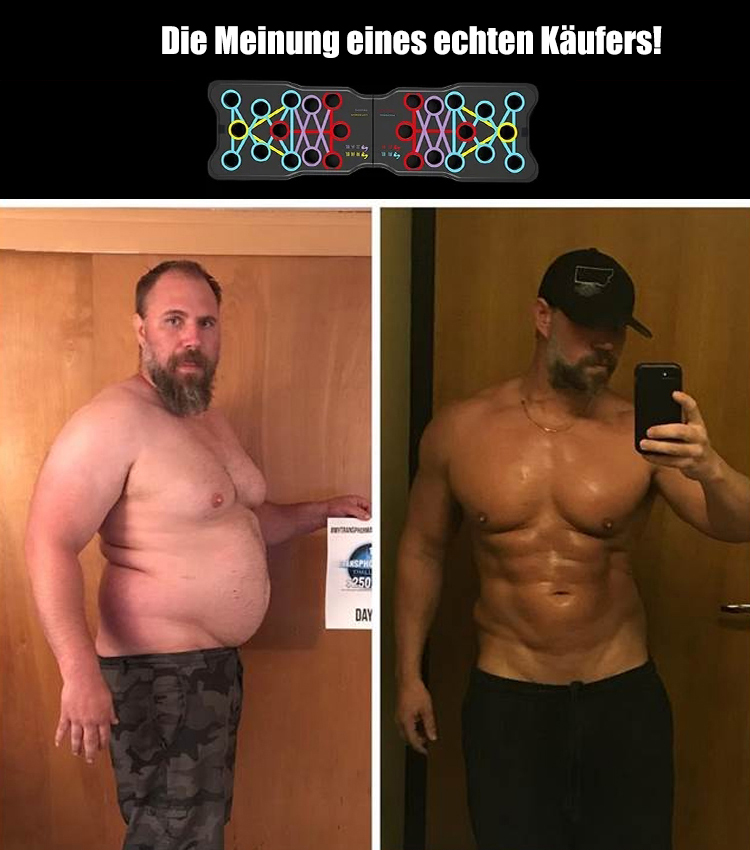 MULTIFUNKTIONALES LIEGESTÜTZ-TRAININGSBRETT