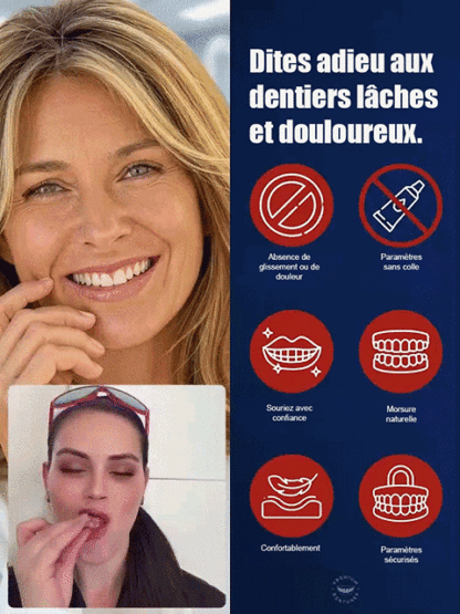 【Heute 50 % Rabatt】🦷 Hochwertige Vollprothesen – kein Zahnarztbesuch nötig; gewinnen Sie Ihr Selbstvertrauen zurück