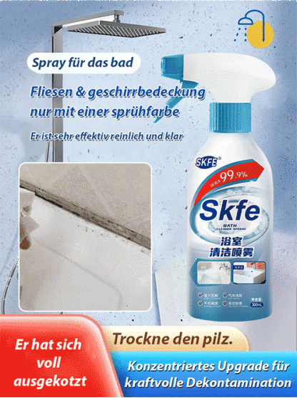 💦【3-Minuten-Baderneuerung】 Kraftvolle Fleckenentfernung ohne Spuren zu hinterlassen