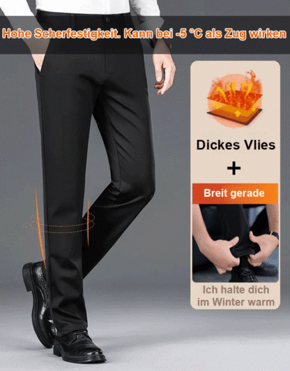 🎩 Hochwertige Business-Stretchhose aus Glacier Silk Lyocell – hautfreundlich, knitterarm und pflegeleicht