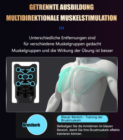MULTIFUNKTIONALES LIEGESTÜTZ-TRAININGSBRETT
