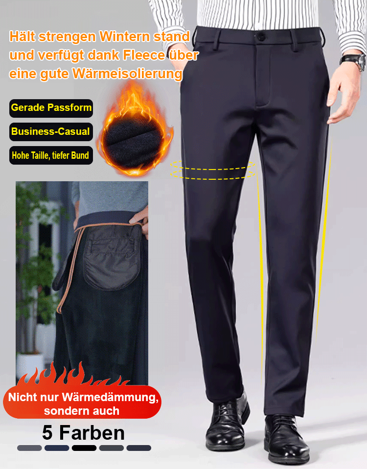 🎩 Hochwertige Business-Stretchhose aus Glacier Silk Lyocell – hautfreundlich, knitterarm und pflegeleicht