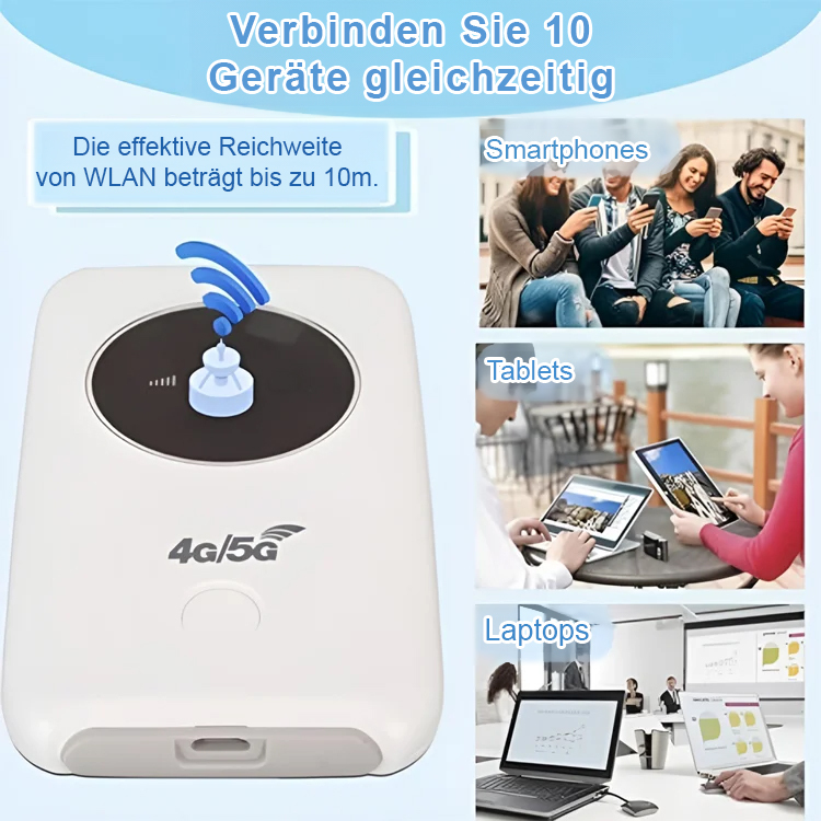 【2025er WLAN-Gen】5G-Router, 10 Geräte gleichzeitig verbinden, bestellen! 