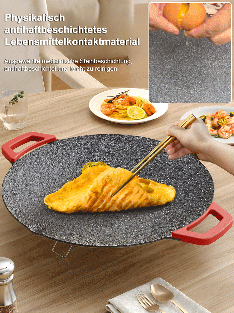 Steinmehl Antihaft-Elektrogrill