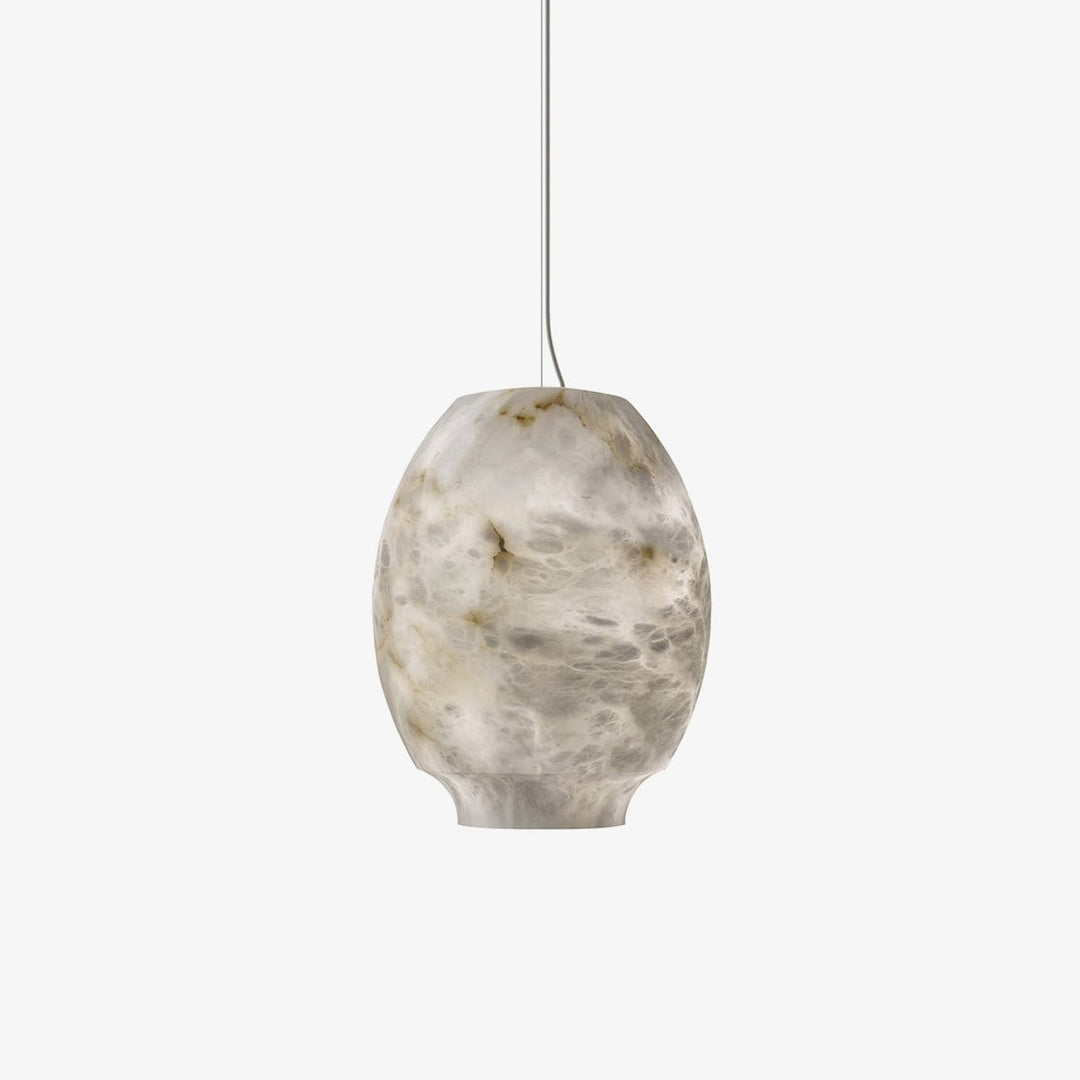 Jade Pendant Lamp Gorgeous Contemporary Alabaster Study Room Dining Room