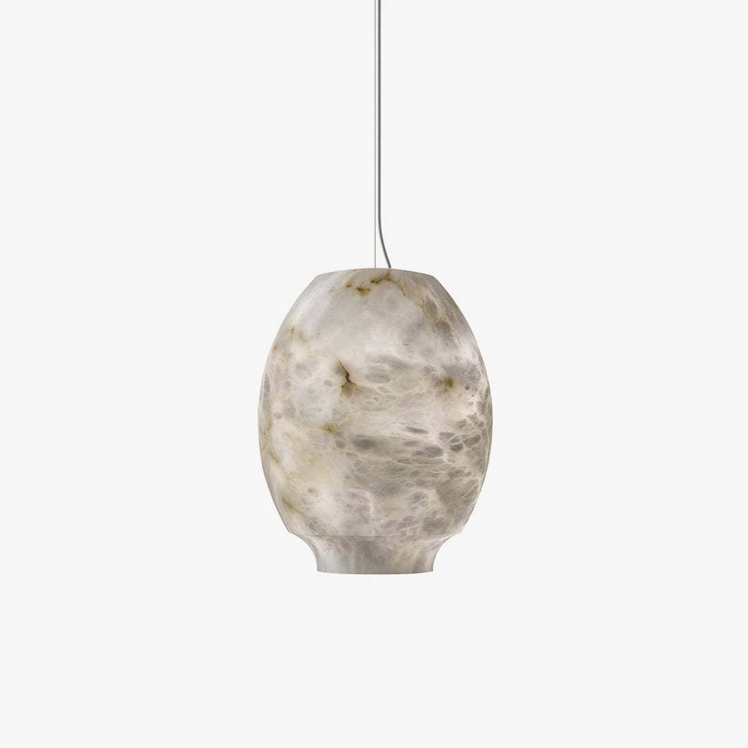 Jade Pendant Lamp Gorgeous Contemporary Alabaster Study Room Dining Room