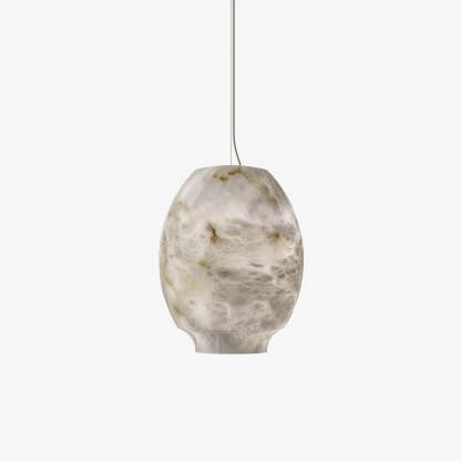 Jade Pendant Lamp Gorgeous Contemporary Alabaster Study Room Dining Room