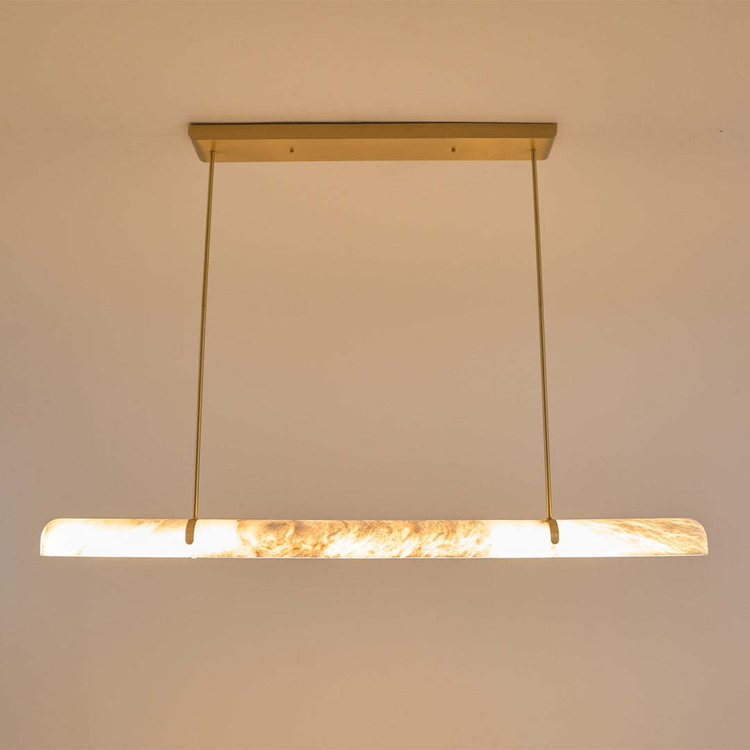 Jade Minimalist Brass Pendant Light Living Room Dining Room