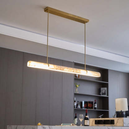 Jade Minimalist Brass Pendant Light Living Room Dining Room