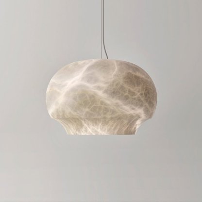 Jade Pendant Lamp Gorgeous Contemporary Alabaster Study Room Dining Room