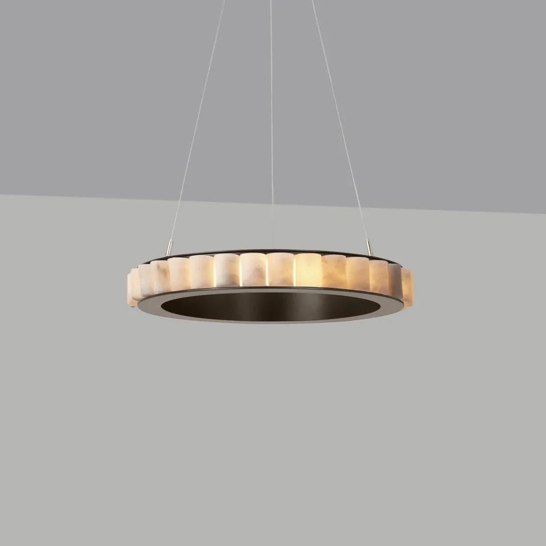 Jade Chandelier Minimalism Contemporary Alabaster Living Room Dining Room