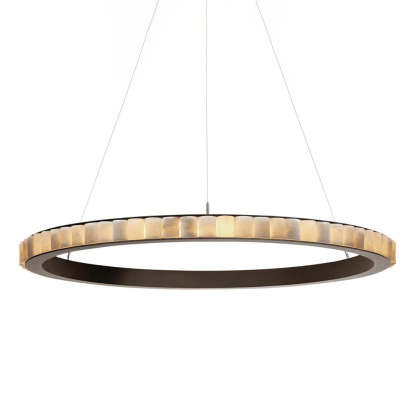 Jade Chandelier Minimalism Contemporary Alabaster Living Room Dining Room