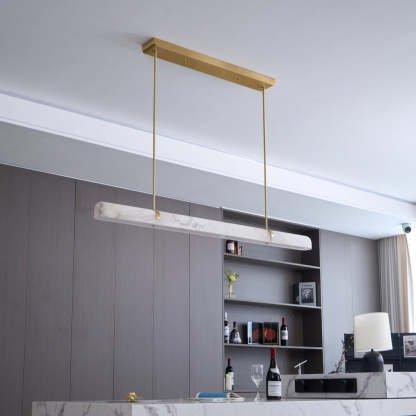 Jade Minimalist Brass Pendant Light Living Room Dining Room