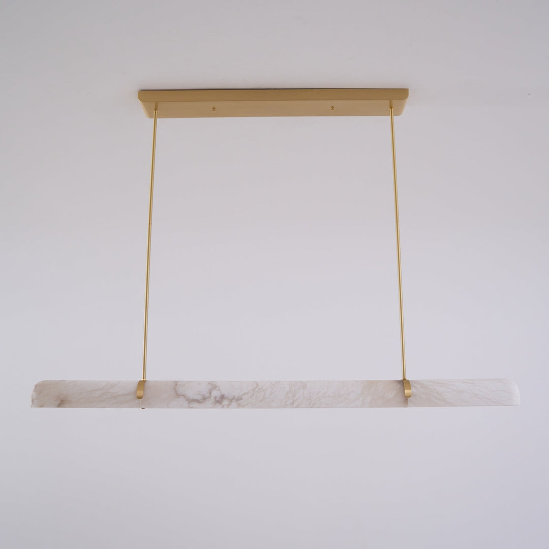 Jade Minimalist Brass Pendant Light Living Room Dining Room