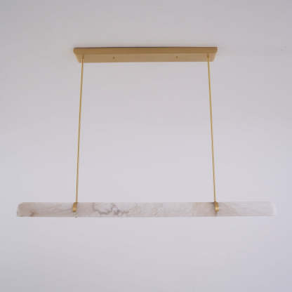 Jade Minimalist Brass Pendant Light Living Room Dining Room