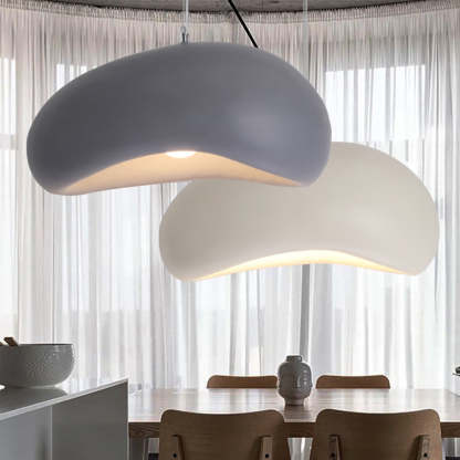 Byers Wabi Sabi Bread Shape Resin Pendant Light, 4 Color