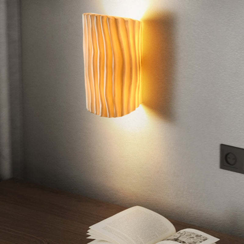 Morandi Retro LED Indoor Wall Lamp White/Grey/Orange/Green Bedroom