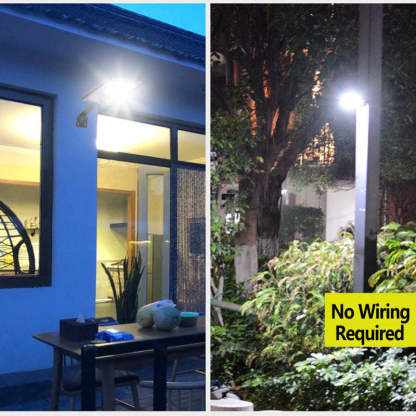 Orr Solar Outdoor Wall Lamp Motion Sensor 18 LED For Garden