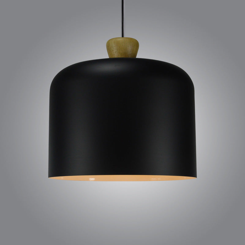 Hailie Minimalism Pendant Light Red/Black/Grey/Brown Bedroom