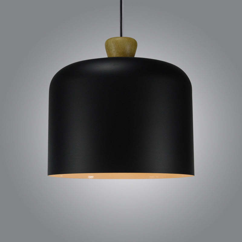 Hailie Minimalism Pendant Light Red/Black/Grey/Brown Bedroom