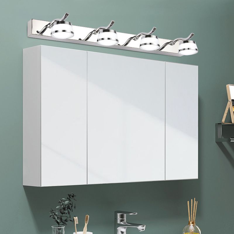 Leigh Modern Globe Vanity Wall Lamp, Bedroom/Bathroom