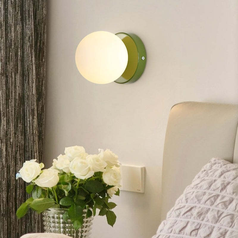 Valentina Modern LED Indoor Wall Lamp Black Metal Bedroom