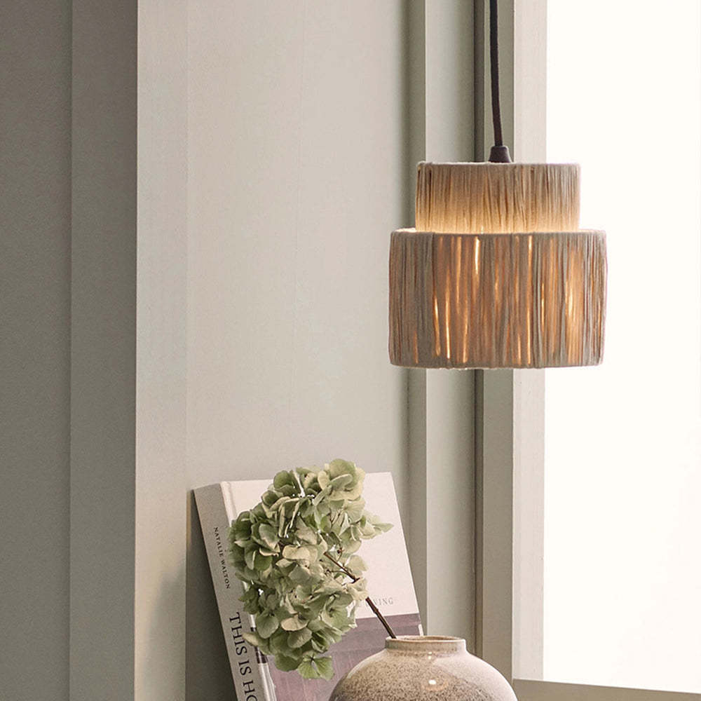 Rustic Boho Rattan Pendant Light 3 Style | Las Sola
