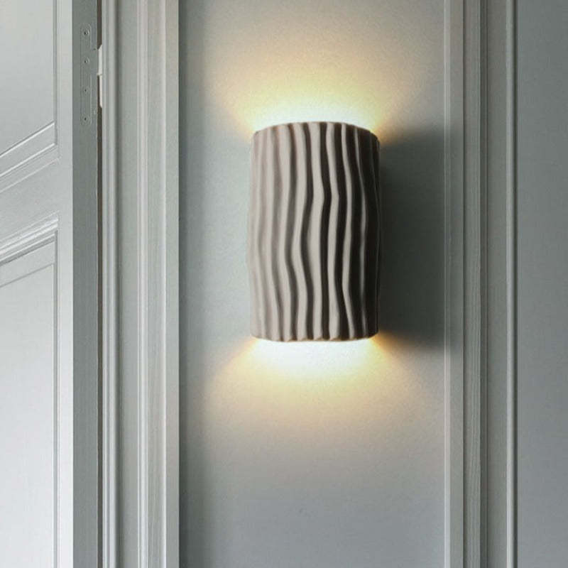 Morandi Retro LED Indoor Wall Lamp White/Grey/Orange/Green Bedroom
