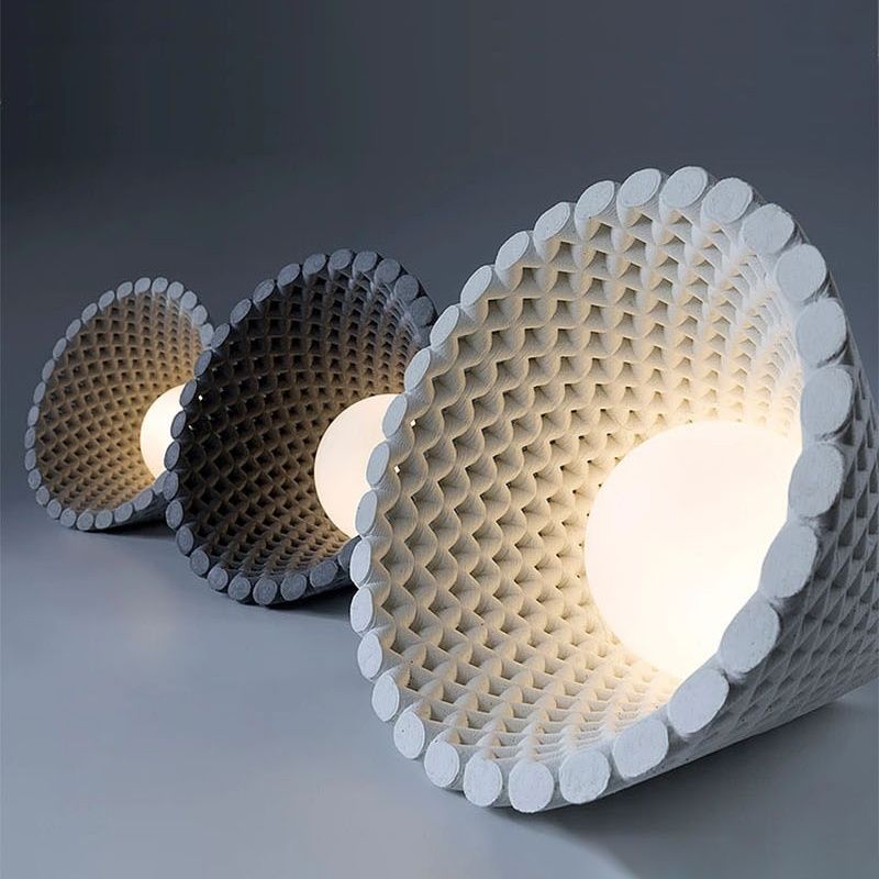 Ritta Cone LED Pendant Light Resin Dining Room